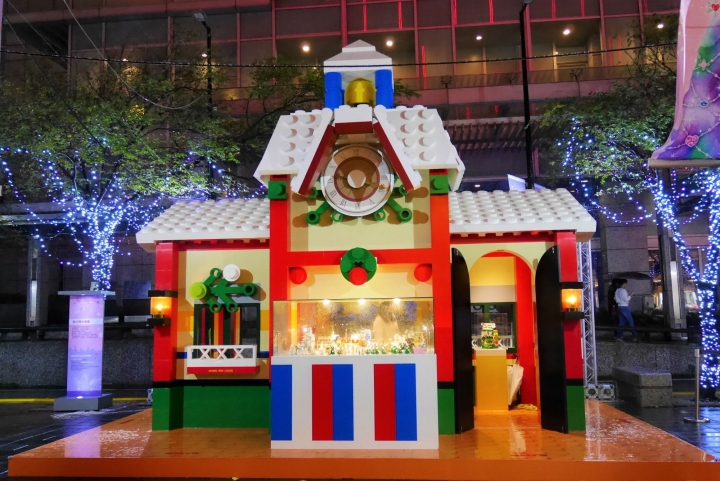 【台北信義區 | 活動】雨夜中的浪漫耶誕廣場★阪急百貨愛。Sharing聖誕活動