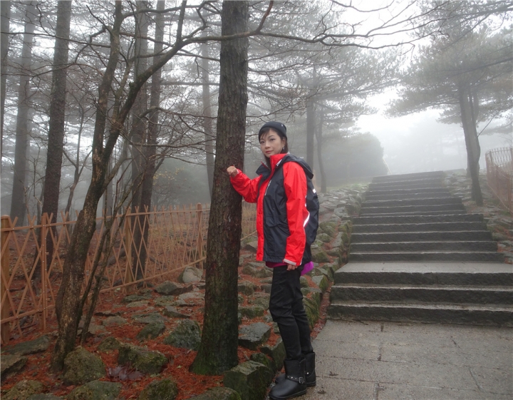 20161115 黃山遊 百步雲梯 鳌鱼峰