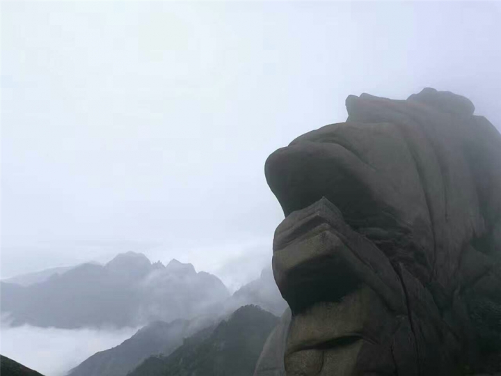 20161115 黃山遊 百步雲梯 鳌鱼峰