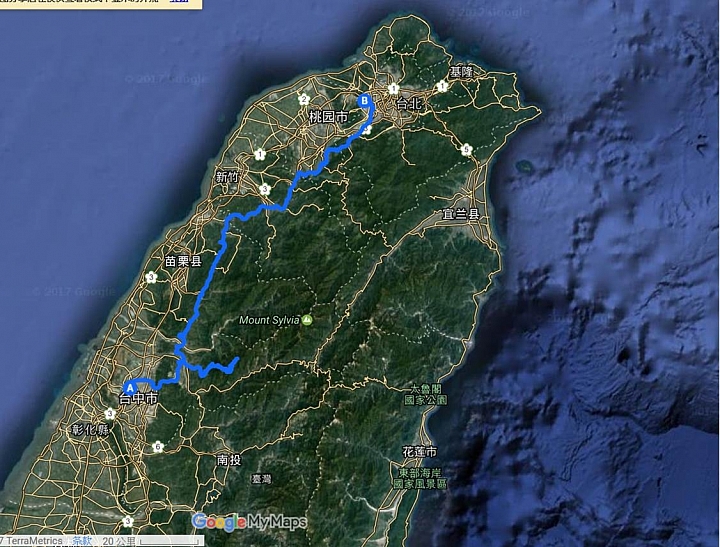 2016《山線》機車環島9日遊記