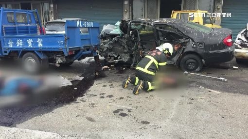 悲慘!麥寮兩車對撞,四屍五命