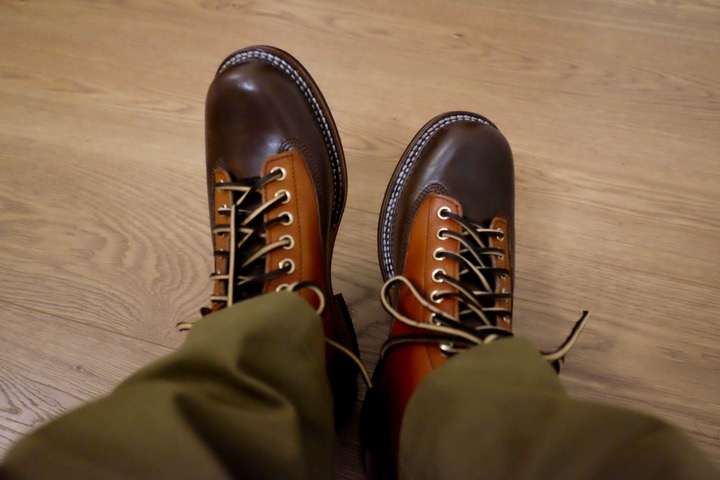 「開箱」Alternative Country - Logger Lace To Toe boot