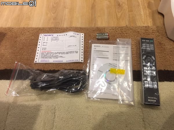 SONY VPL-HW45ES 微開箱分享