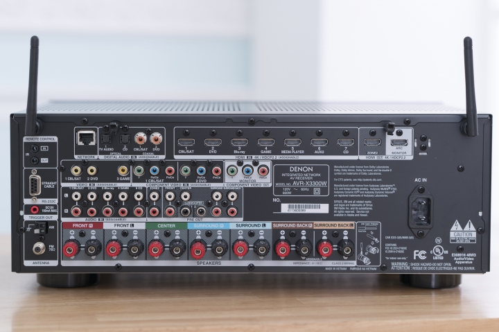 新購入 Denon AVR-X3300W 開箱