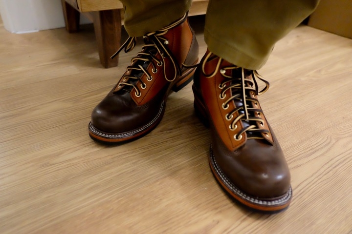 「開箱」Alternative Country - Logger Lace To Toe boot