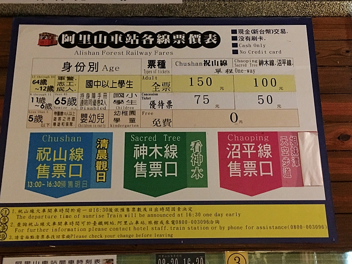 20161201~1215 阿里山、墾丁、綠島、武嶺放空之旅 (一)日月潭、阿里山、嘉義行程