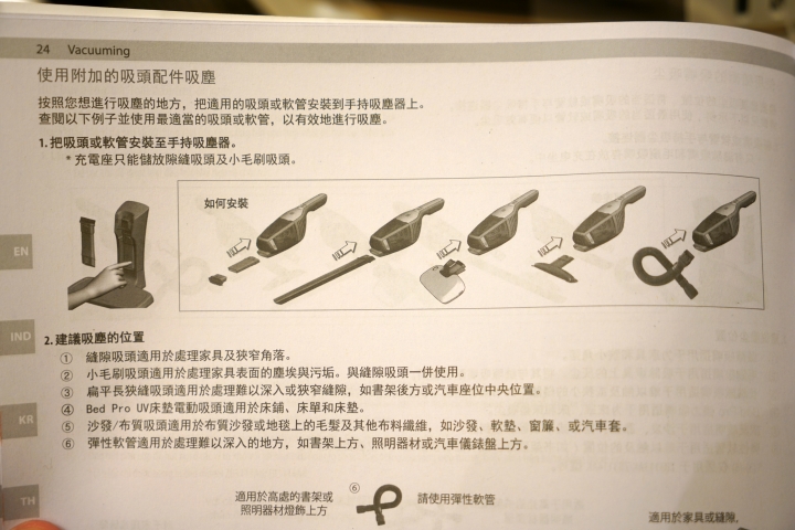 【開箱】伊萊克斯 7th Ergorapido 無線吸塵器(簡測對照Dyson DC63)