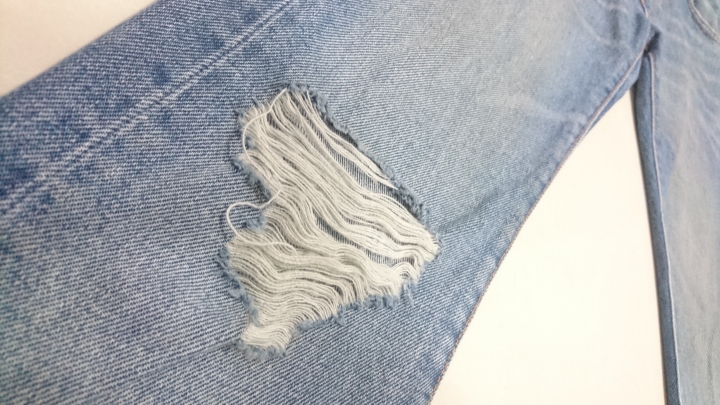 初心者的進擊2!Levi's 505c 破壞牛仔褲!