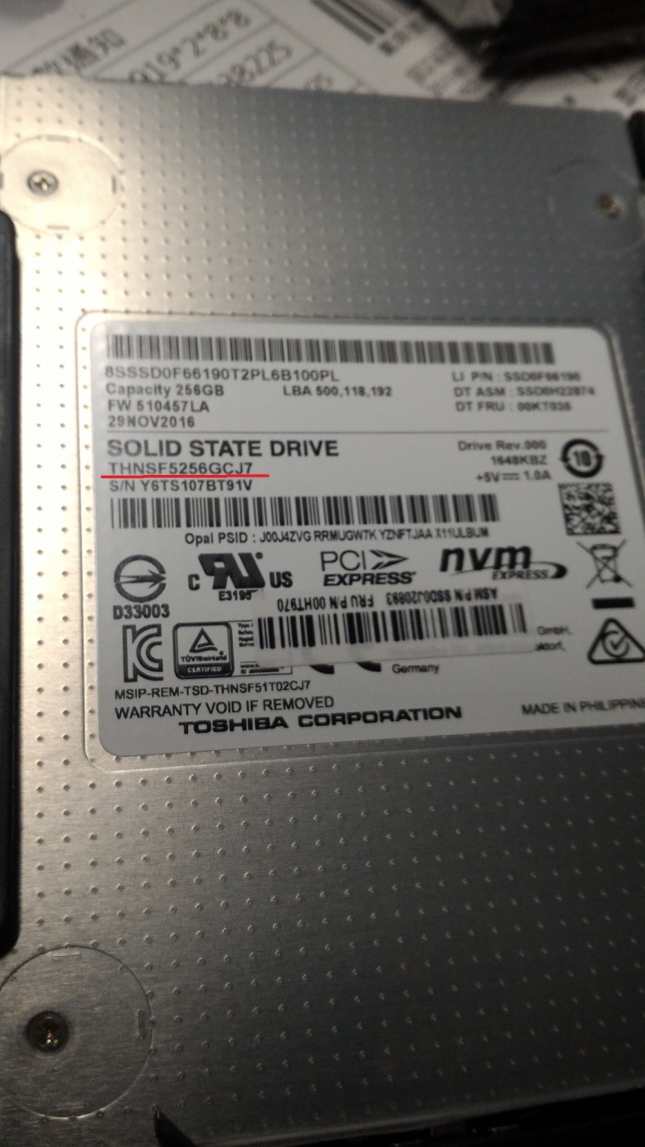 買T460P,SSD 奧梨子裝蘋果?- 87樓主用舊軟體測當然不準.