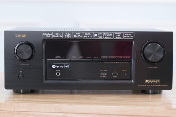 新購入 Denon AVR-X3300W 開箱