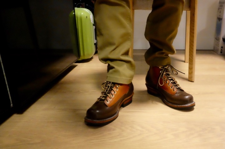 「開箱」Alternative Country - Logger Lace To Toe boot