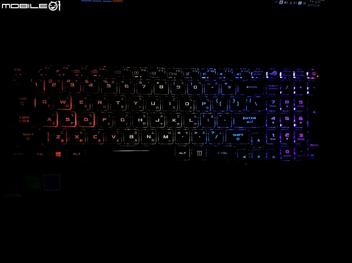 有RGB鍵盤的GTX1050TI遊戲筆電 ASUS ROG Strix GL553VE