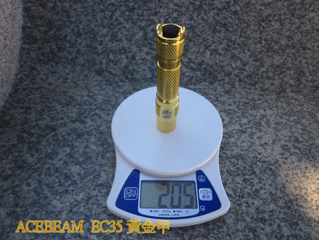 ACEBEAM EC35 黃金甲♥同花順一條龍♥