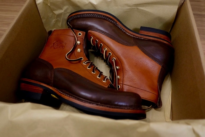 「開箱」Alternative Country - Logger Lace To Toe boot
