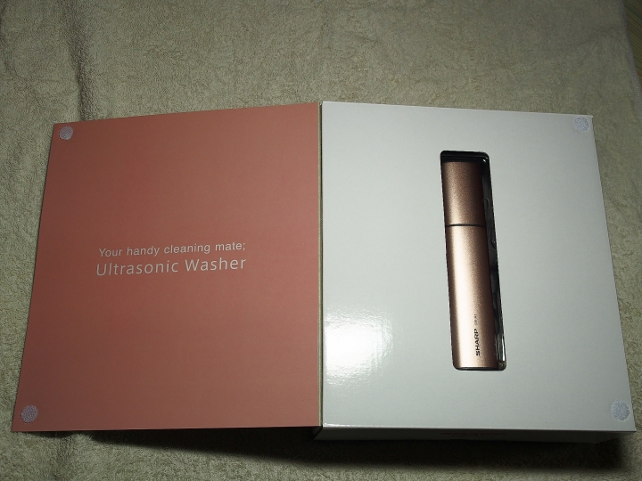 ∞☆★ 怪叔叔的新玩具 ☆★∞ 劃時代新創舉 -- SHARP UW-A1 超音波清洗棒 開箱及體驗心得