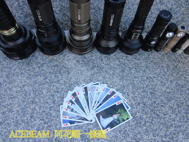 ACEBEAM EC35 黃金甲♥同花順一條龍♥