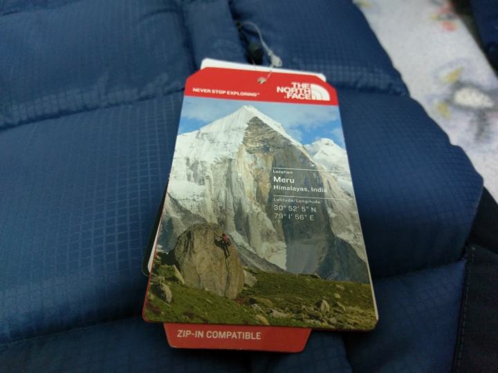 保證真貨~THE NORTH FACE 800FILL 羽絨外套開箱