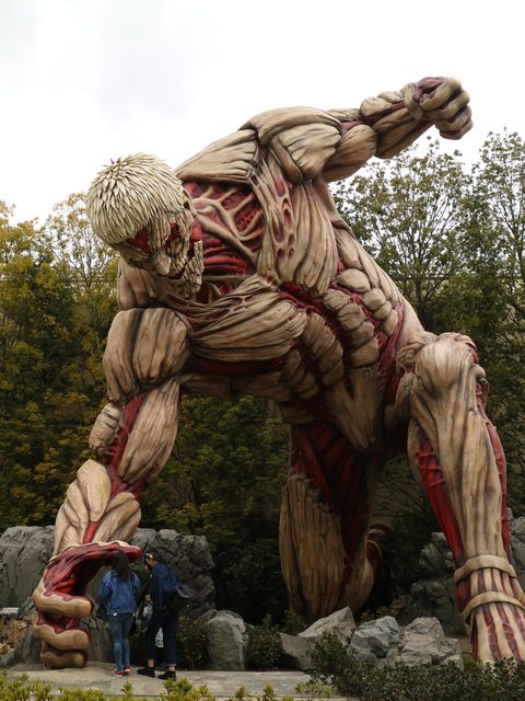 環球影城(USJ) Cool Japan 2017 柯南解謎、哥吉拉、進擊的巨人、福音戰士等