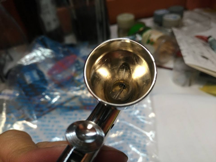 OLYMPOS MP-200C 0.23噴筆 開箱~~~~