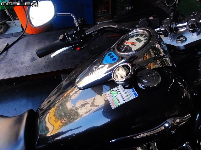 重機騎士安全守護神-鐵將軍TP-91胎壓偵測器&川崎火神Kawasaki VN900