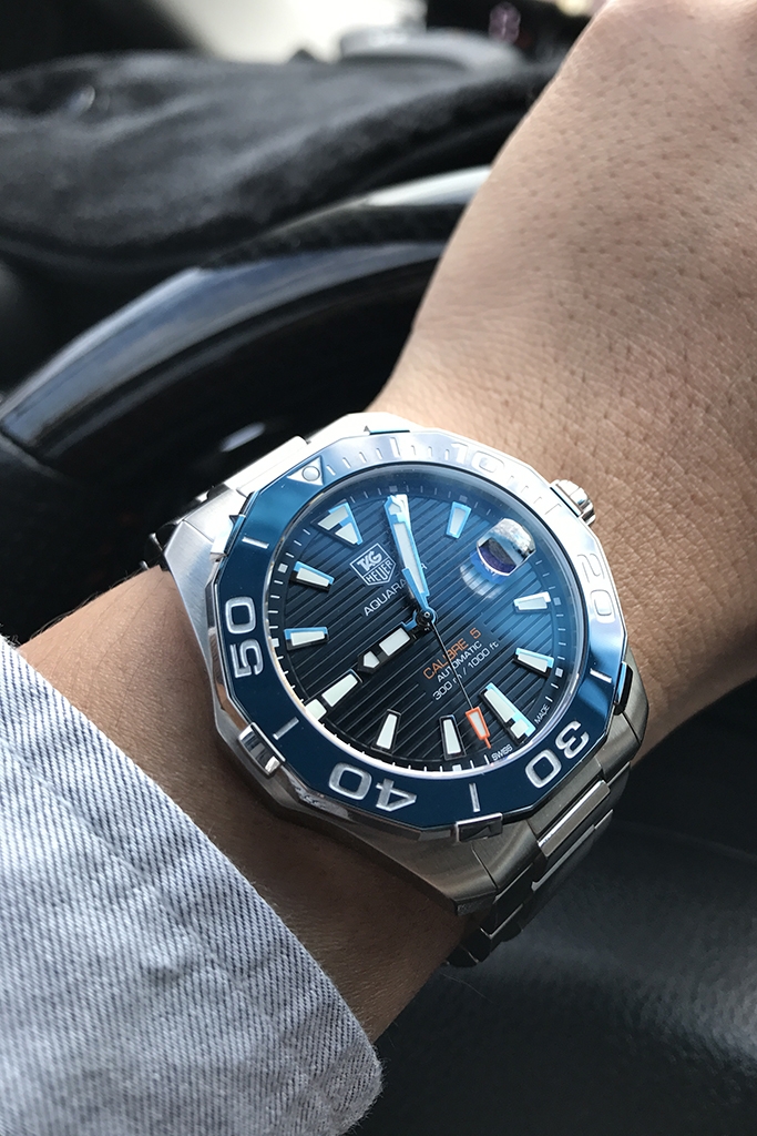 Tag Heuer 豪雅 Aquaracer 300m Calibre 5 分享