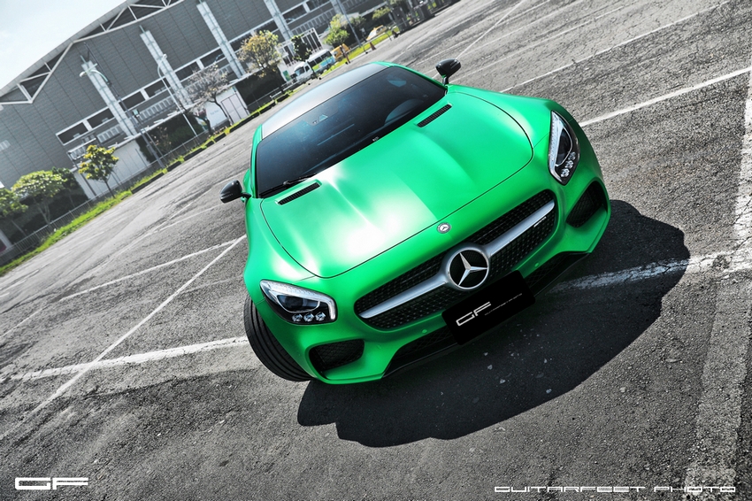 綠色惡魔 - 賓士 AMG GT 消光金屬綠 分享