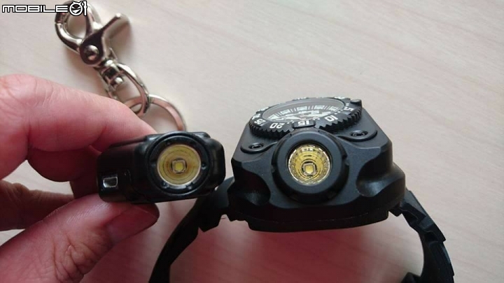 SureFire 2211 Luminox 錶身與燈分解
