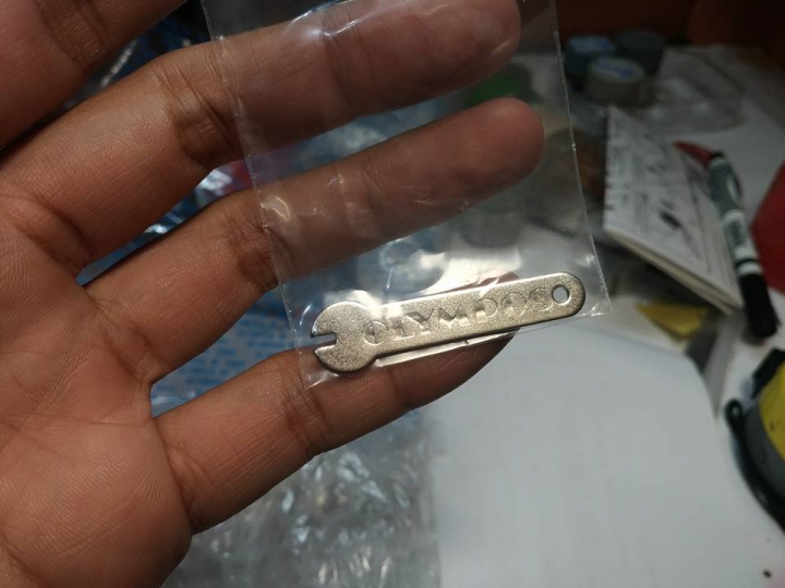 OLYMPOS MP-200C 0.23噴筆 開箱~~~~