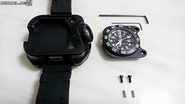 SureFire 2211 Luminox 錶身與燈分解