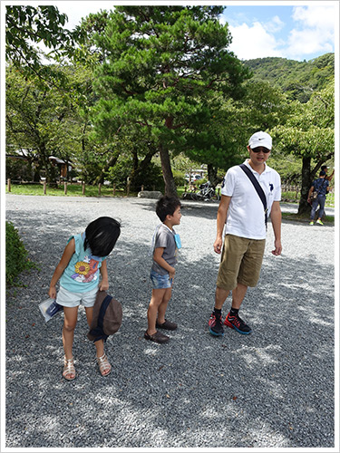 〈關西親子自助行〉Day5:渡月橋 - 古都芋本舗 - 野宮神社 - 天龍寺 - 竹林步道 - 嵐山小火車 - 午餐(嵯峨とうふ 稲) - 梅田.焼肉の牛太