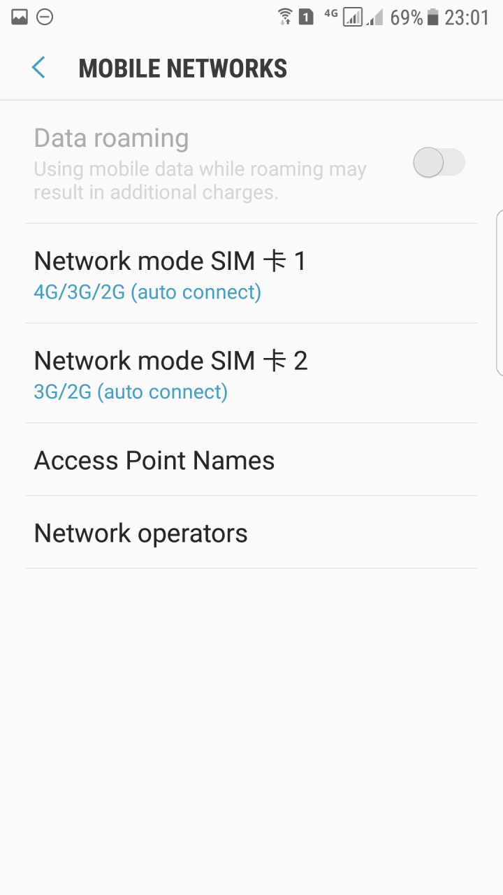 Samsung S7 edge升級7.0後無法4G+3G請用此方式解決