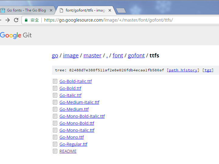 美觀又清晰! 使用Golang字型檔Go Fonts在你的開發環境應用程式中