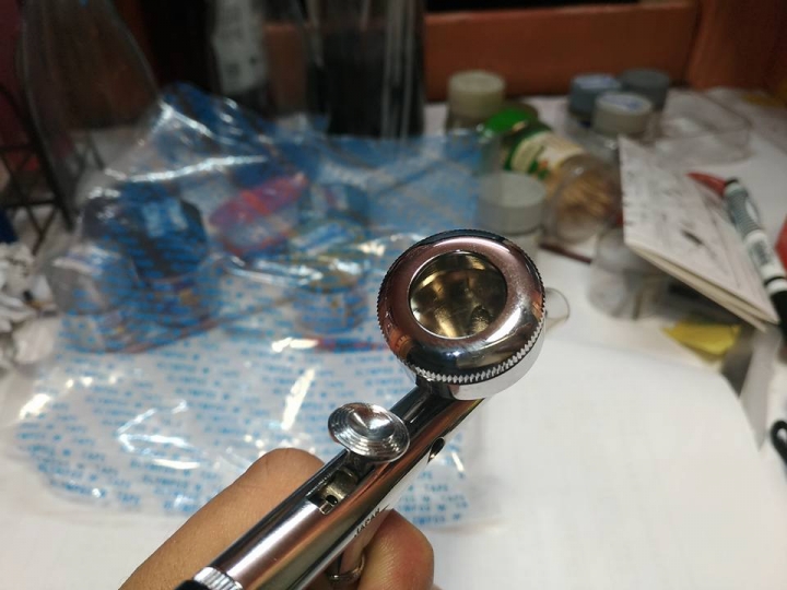 OLYMPOS MP-200C 0.23噴筆 開箱~~~~