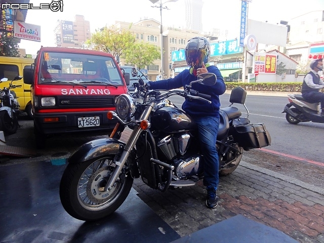 重機騎士安全守護神-鐵將軍TP-91胎壓偵測器&川崎火神Kawasaki VN900