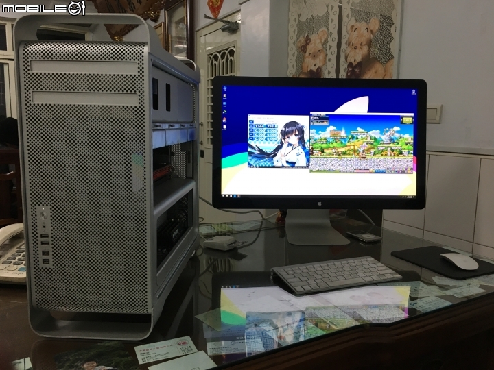 經典桌機 MacPro 2010 Windows 安裝在 PCIe SSD 飆速1344MB/S