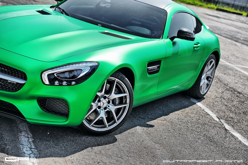 綠色惡魔 - 賓士 AMG GT 消光金屬綠 分享