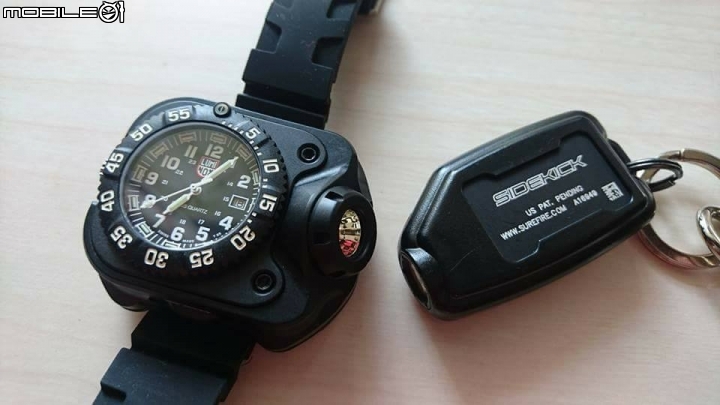 SureFire 2211 Luminox 錶身與燈分解
