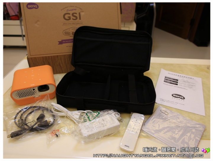 星空電影就靠它們了!露營的好伙伴~【BenQ GS1 LED露營機+BenQ treVolo S 靜電藍牙喇叭】