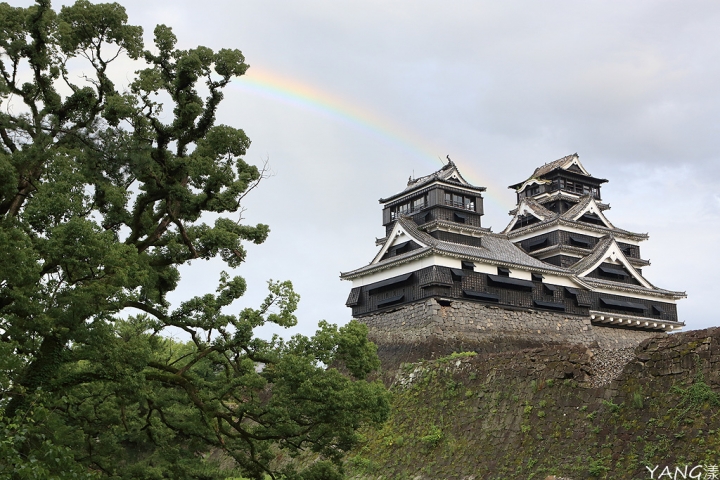 【熊本】震災後的熊本城,期待早日重振「熊」風