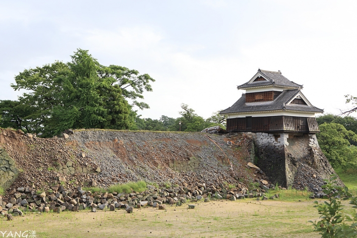 【熊本】震災後的熊本城,期待早日重振「熊」風