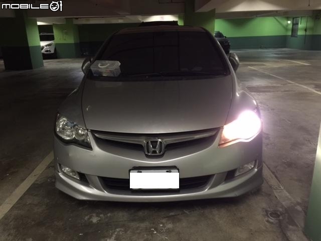 CIVIC 8 HID 大燈更換DIY