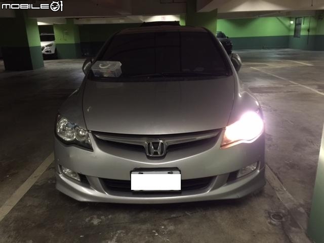 CIVIC 8  HID 大燈更換DIY