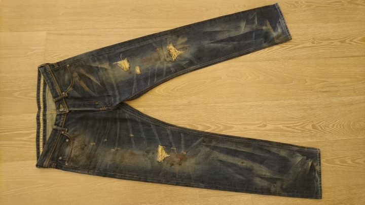 猛牛出閘! Jeansda芬里爾煤礦工仿舊褲!