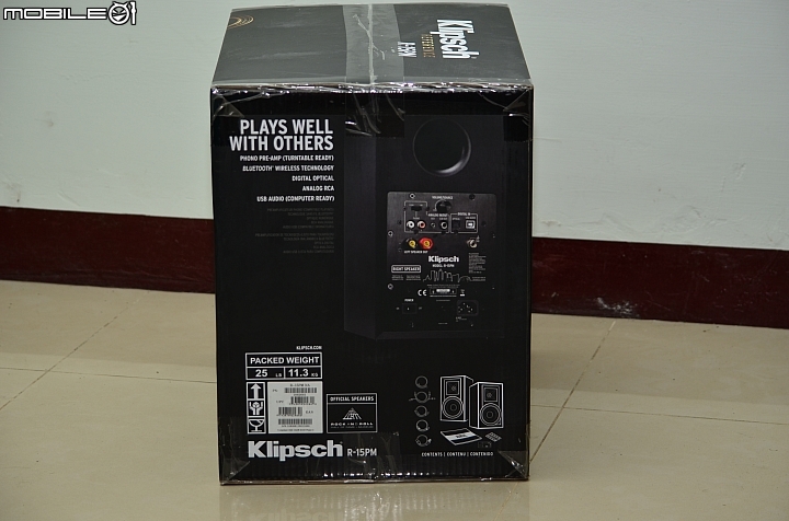 【開箱】我的主動式入門2聲道 Klipsch R-15PM