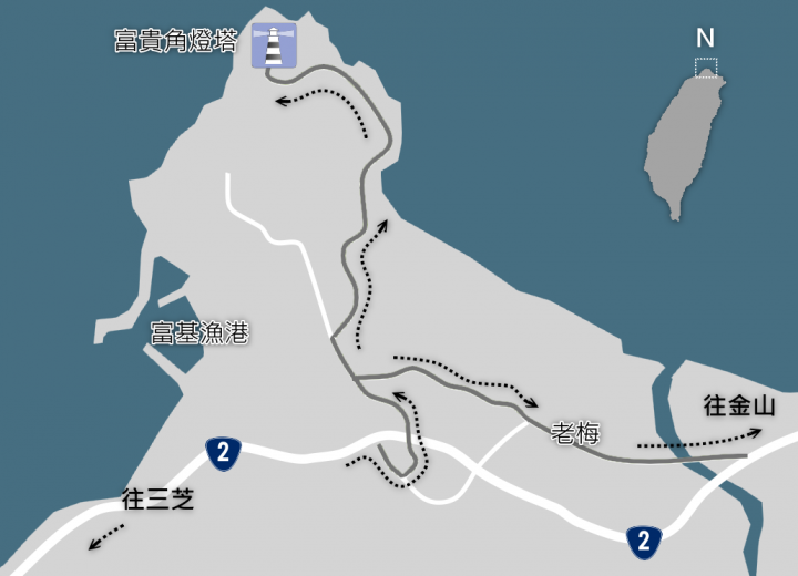 四極點環島路線建議