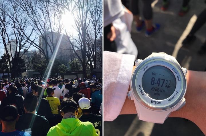 我的第二場全程馬拉松42.192KM達成 – 2017東京馬拉松