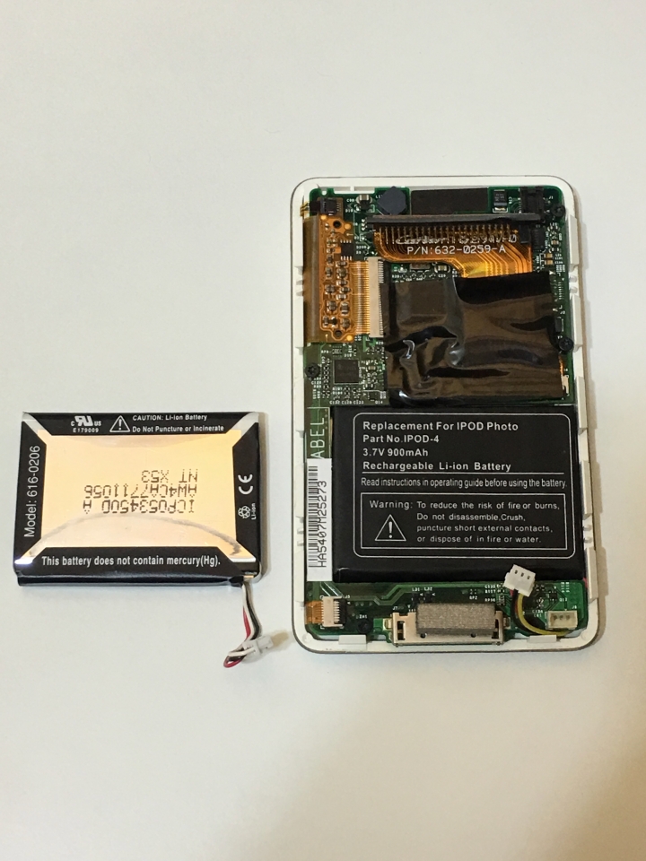 iPod Photo (4th Gen.) 復活記