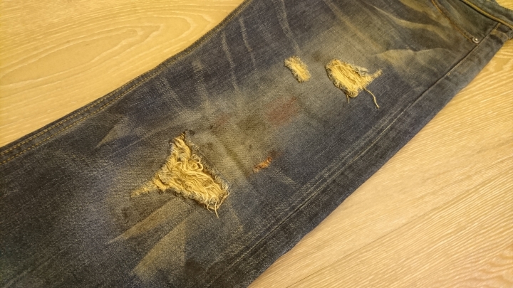 猛牛出閘! Jeansda芬里爾煤礦工仿舊褲!