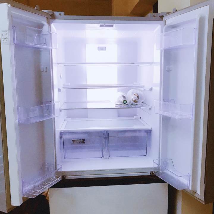【開箱文】東元TECO玻璃四門冰箱R4801DTXW小白超美玻璃機登場