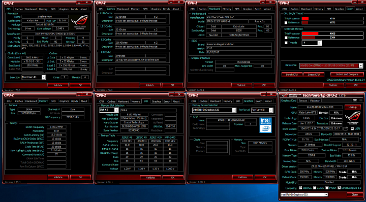 ASUS STRIX B250F GAMING 開箱與老平台的大PK